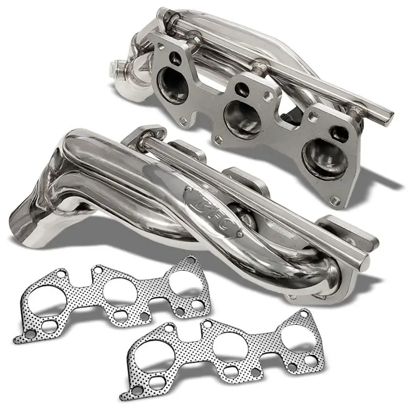Bfc Race Ss Shorty Exhaust Header Manifold For 11-14 Tundra/12-15 Tacoma V6 W/Air Injection 1