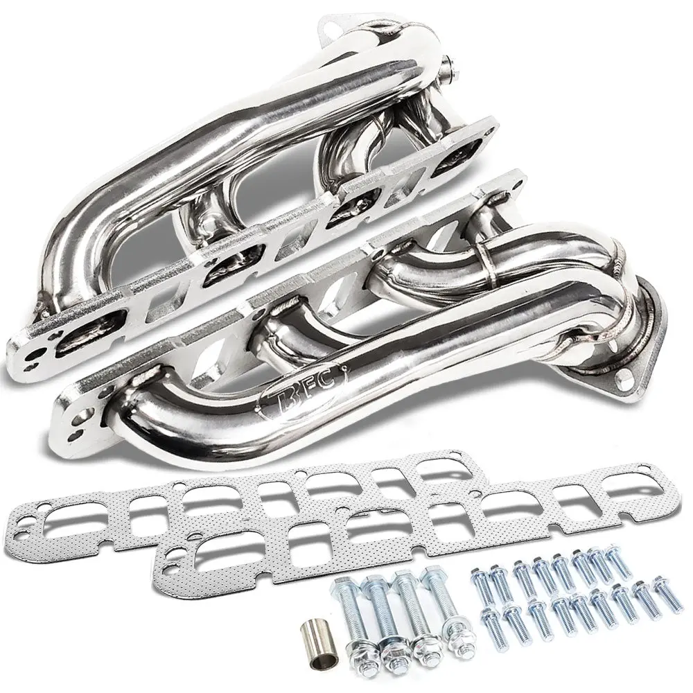 Bfc Exhaust Shorty Header Manifold For 05-21 300/Charger/Challenger/Magnum 5.7L Hemi 1
