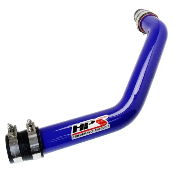 Hps Blue Hot Side Intercooler Charge Pipe For 08-16 Mitsubishi Lancer Evolution X Evo 10 2.0L Turbo Cz4a 1
