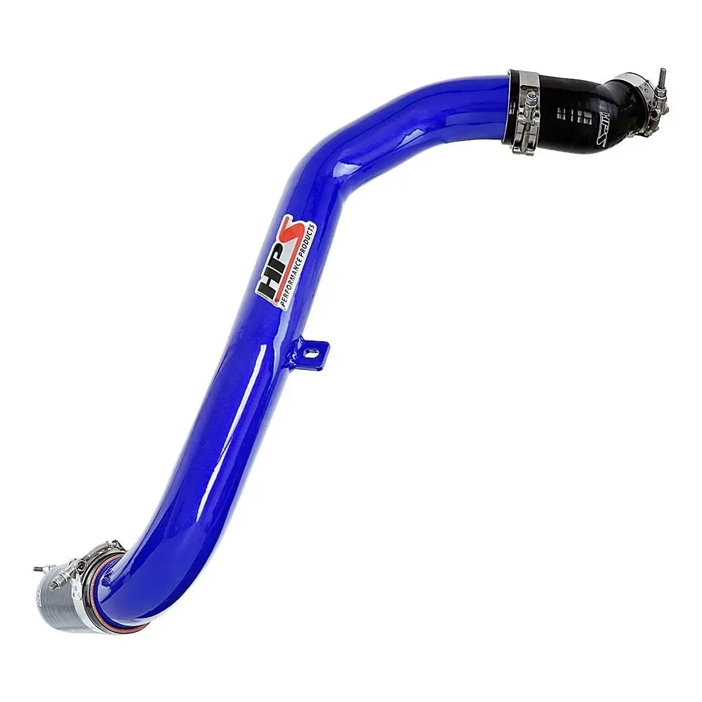 Hps Blue Hot Side Intercooler Charge Pipe For 13-17 Hyundai Veloster 1.6L Turbo 1
