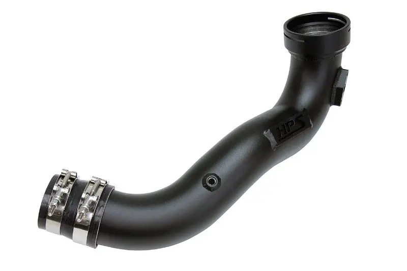 Hps Black Cold Side Intercooler Intake Charge Pipe Boost For 11-13 Bmw 135I 335I / 13-15 X1 Xdrive35i N55 3.0L Turbo 1