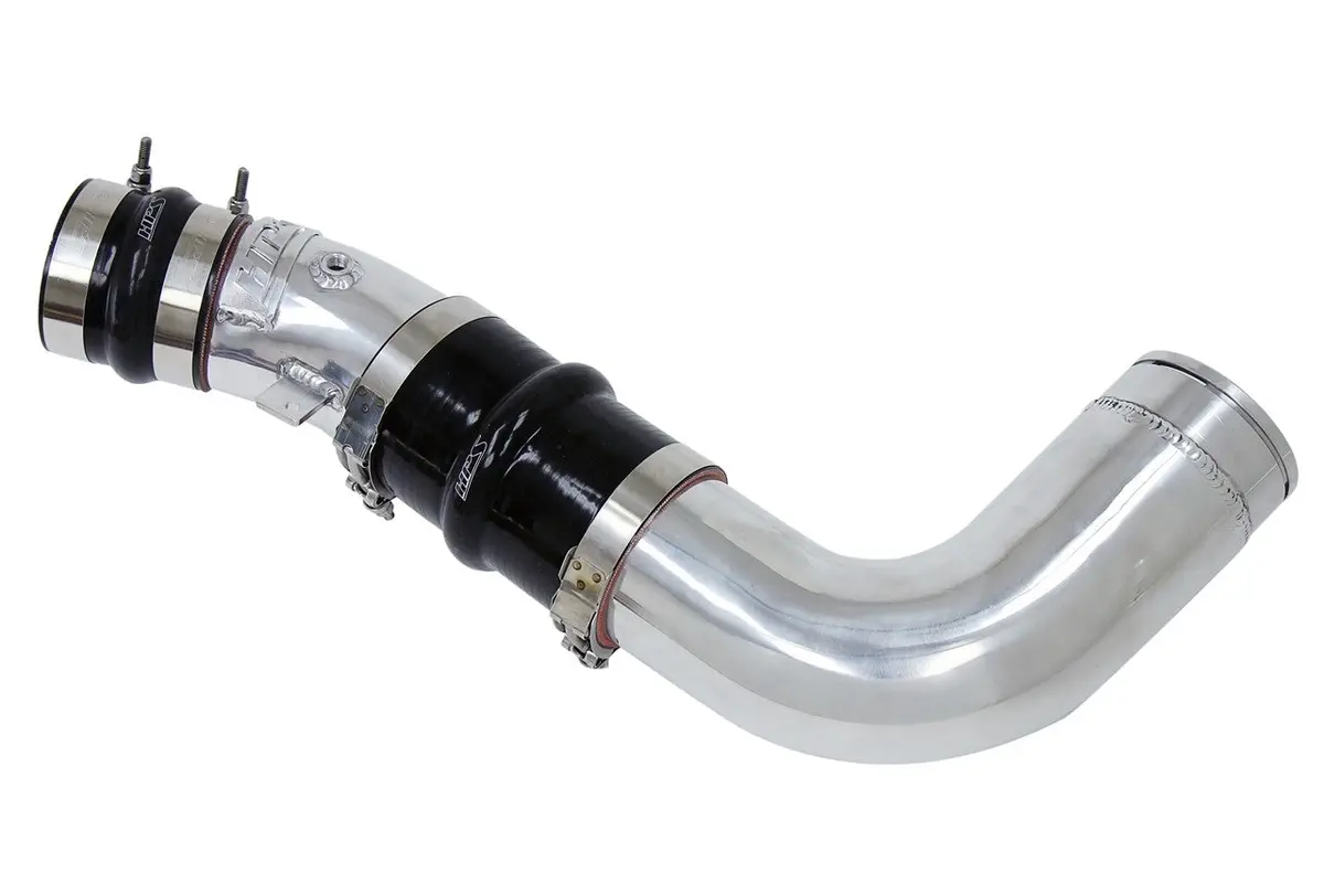 Hps Polish Cold Side Intercooler Charge Pipe For 17-19 Chevy Silverado / Gmc Sierra 6.6L Duramax L5p 2
