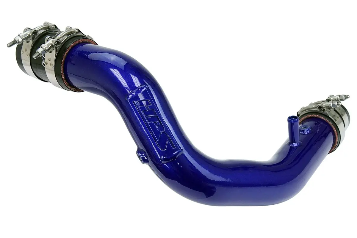 Hps Blue Hot Side Intercooler Charge Pipe For 16+ Lexus Is / Gs / Rc Series 2.0L Turbo 8Ar-Fts 1