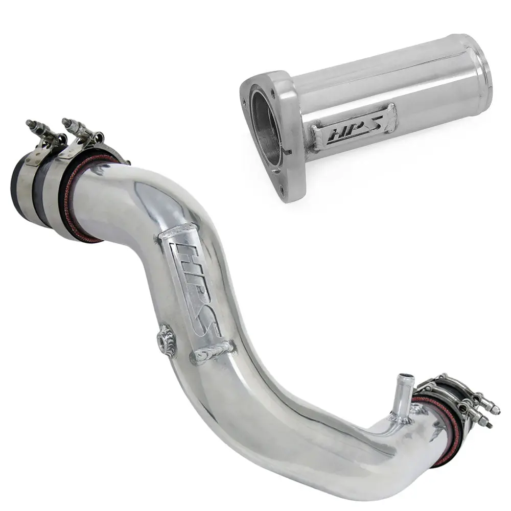Hps Polish Resonator Tube/Intercooler Charge Pipe Hot Side For 16+ Lexus Is/Gs/Rc Series 2.0L Turbo 1