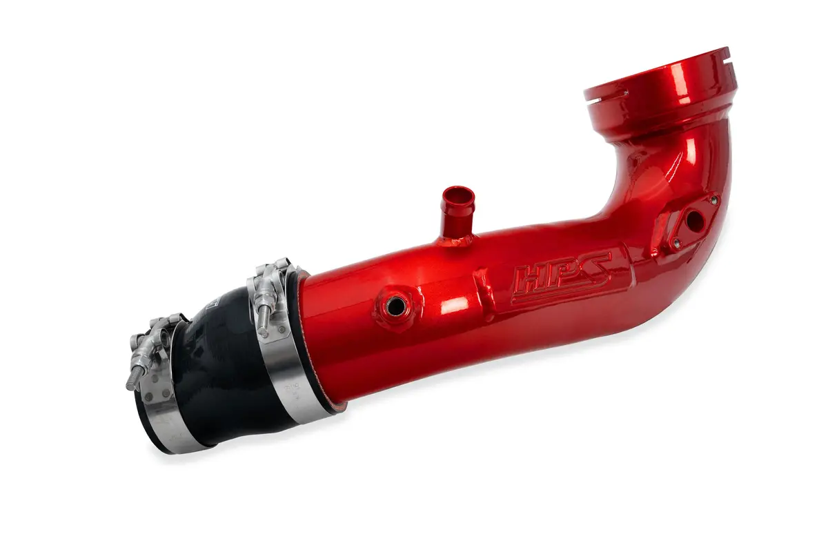Hps Red Cold Side Intercooler Charge Pipe For 09-18 Bmw 3.0L Turbo N55 (X5/X6/535I/640I/740I) 1