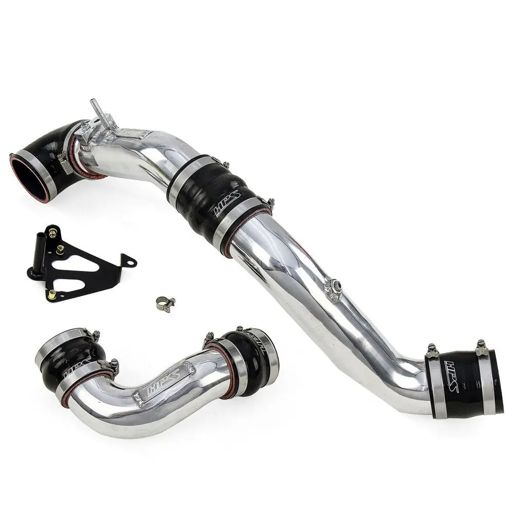 Hps Polish Cold/Hot Side Intercooler Charge Pipe For 17-21 Honda Civic Type-R 2.0L Turbo Fk8 1