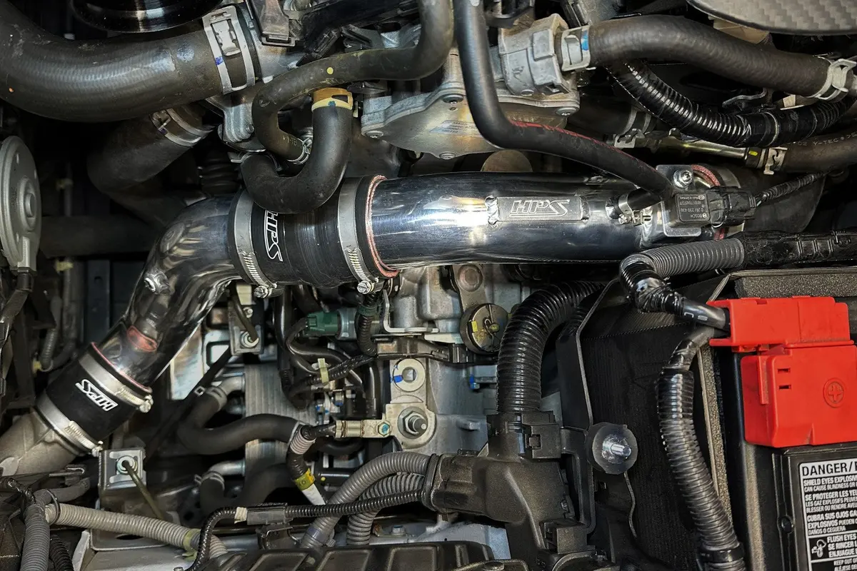 Hps Polish Cold/Hot Side Intercooler Charge Pipe For 17-21 Honda Civic Type-R 2.0L Turbo Fk8 2