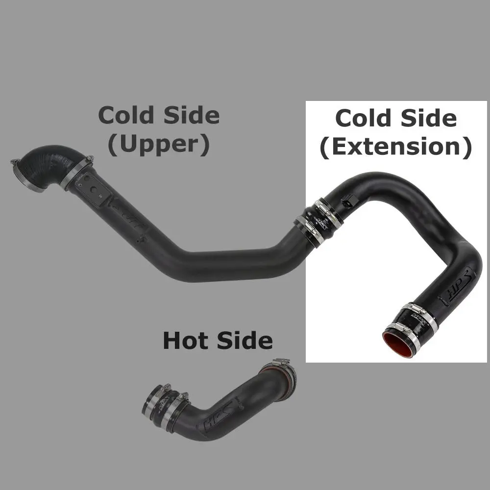 Hps Black Cold Side Extension Only Intercooler Charge Pipe For 18-22 Honda Accord 2.0L Turbo Cv2 2