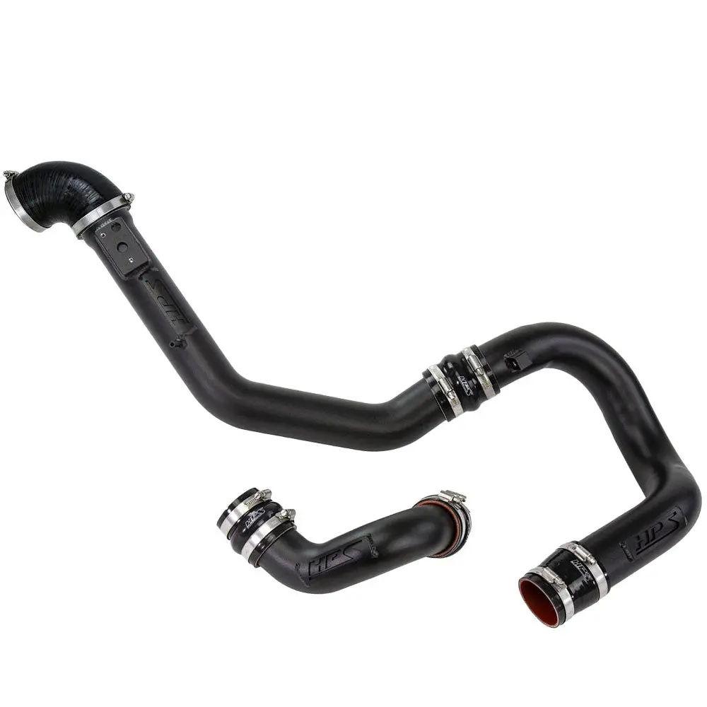 Hps Black 3Pcs Cold/Hot Side Intercooler Charge Pipe Kit For 18-22 Honda Accord 2.0L Turbo Cv2 1