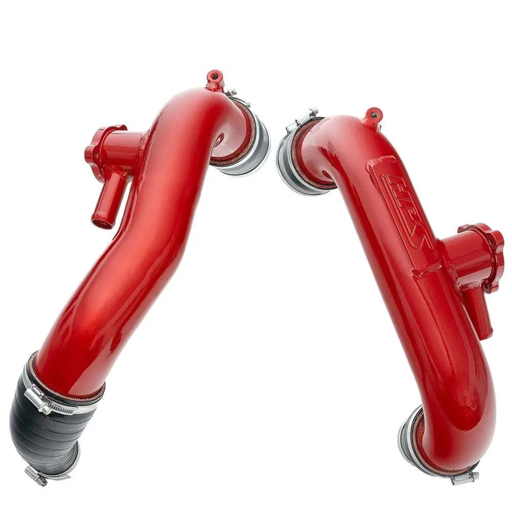 Hps Red Hot Side Intercooler Charge Pipe For 23+ Toyota Sequoia Xk80 / 22+ Toyota Tundra Xk70 1
