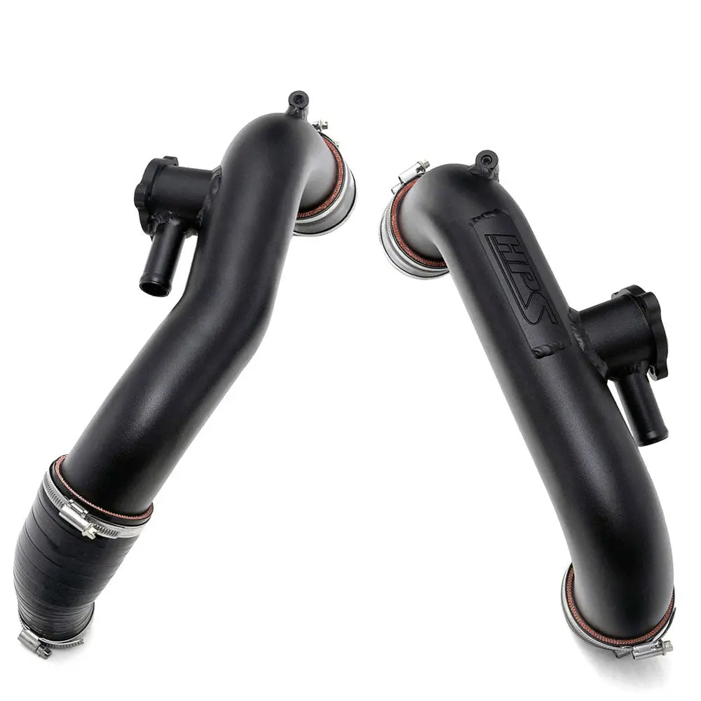 Hps Black Hot Side Intercooler Charge Pipe For 23+ Toyota Sequoia Xk80 / 22+ Toyota Tundra Xk70 1