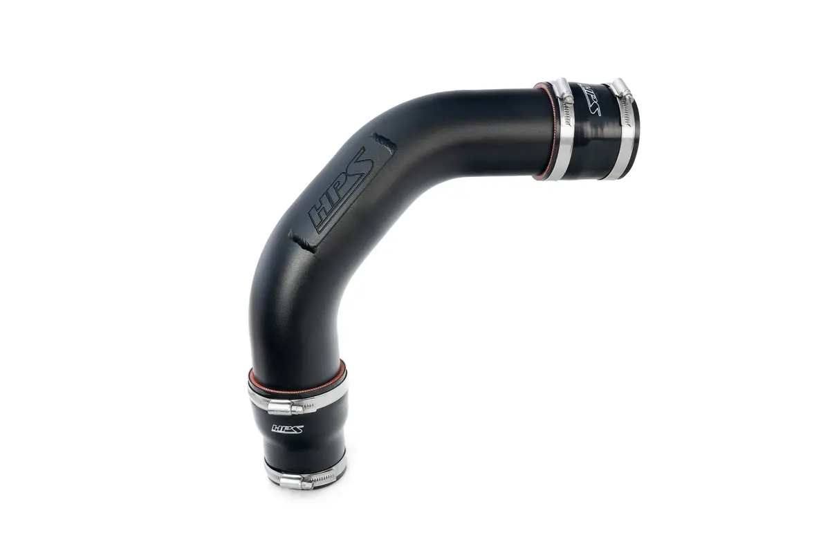 Hps Black Aluminum Tube / Silicone Hose Cold Side Intercooler Charge Pipe For 21-25 Acura Tlx Type-S 3.0L Turbo 1