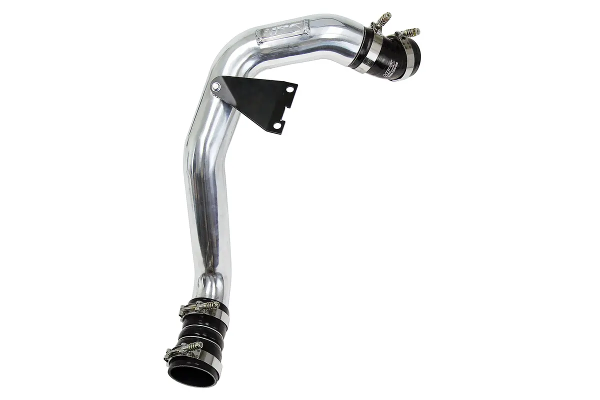 Hps Polish Pipe Black Boots Hot Side Intercooler Charge Pipe Kit For 03-07 Ford F-Series Super Duty 6.0L Diesel Turbo 1