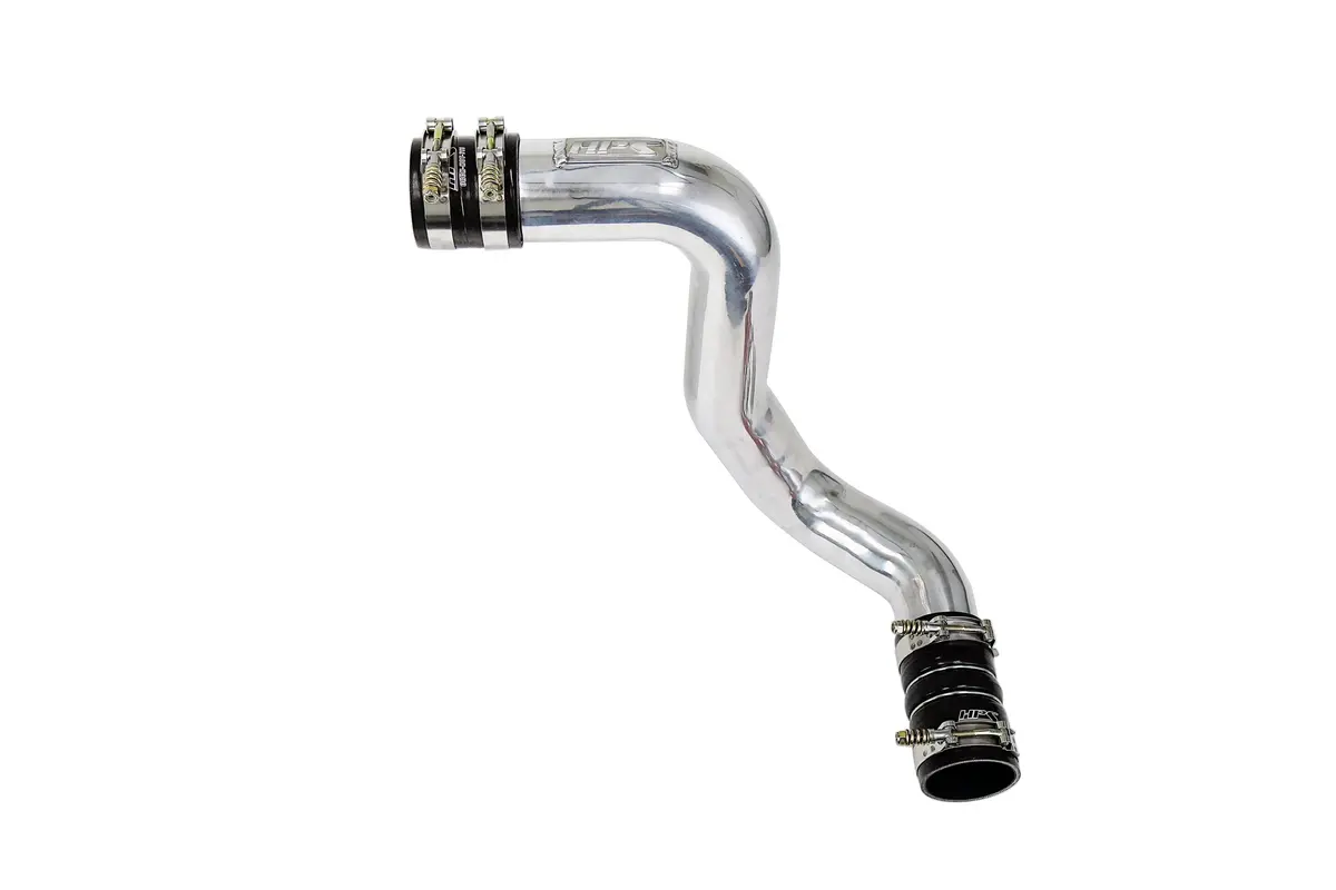 Hps Polish Pipe Black Boots Cold Side Intercooler Charge Pipe Kit For 03-07 Ford F-Series Super Duty 6.0L Diesel Turbo 1