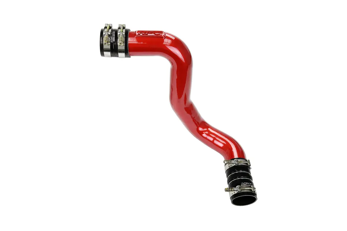 Hps Red Pipe Black Boots Cold Side Intercooler Charge Pipe Kit For 03-07 Ford F-Series Super Duty 6.0L Diesel Turbo 1