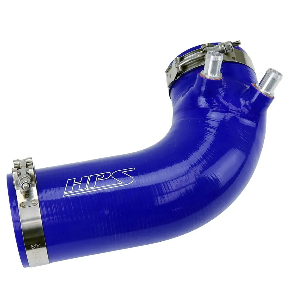Hps Blue Silicone Post Maf Air Intake Hose Kit For 08-14 Lexus Is F 5.0L V8 1