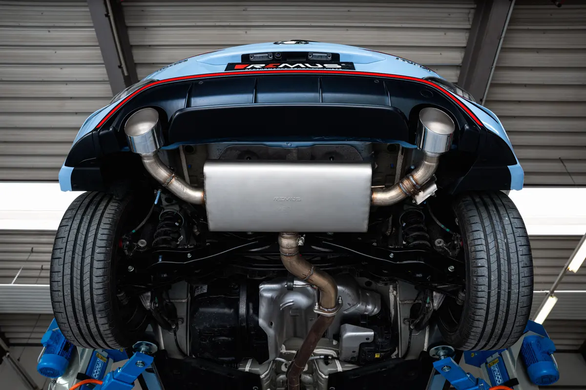 Remus Racing Cat-Back Exhaust System For Hyundai Kona N 2021- (With Gpf) 1