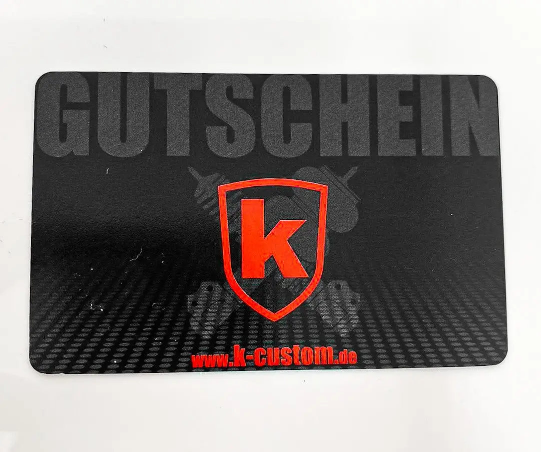 K-Custom Geschenkgutschein 1