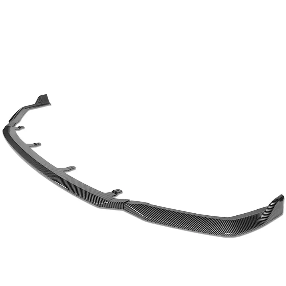 Bfc [Carbon Fiber Look Black] 3Pc Style Front Bumper Lip Wing Diffuser Kit For Lexus 21+ Is350 / 22+ Is500 (Xe30) 1