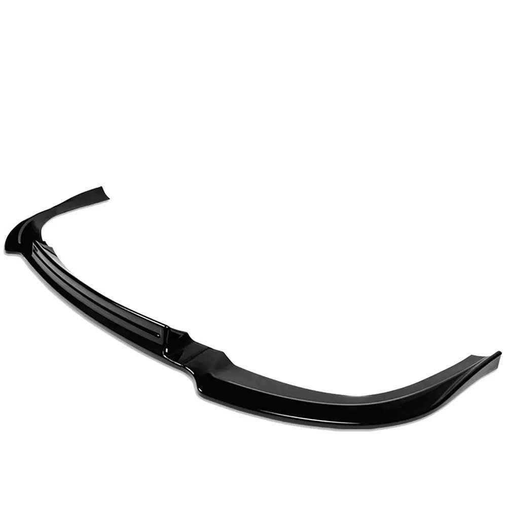Bfc [Painted Glossy Black] 3Pc Style Front Bumper Lip Wing Diffuser Kit For 08-15 Mitsubishi Lancer 1