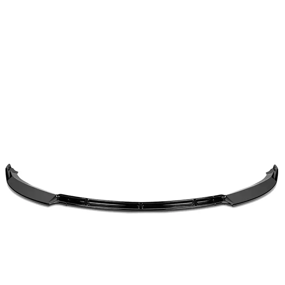Bfc [Painted Glossy Black] 3Pc Style Front Bumper Lip Wing Diffuser Kit For 12-16 Tesla Model S 1