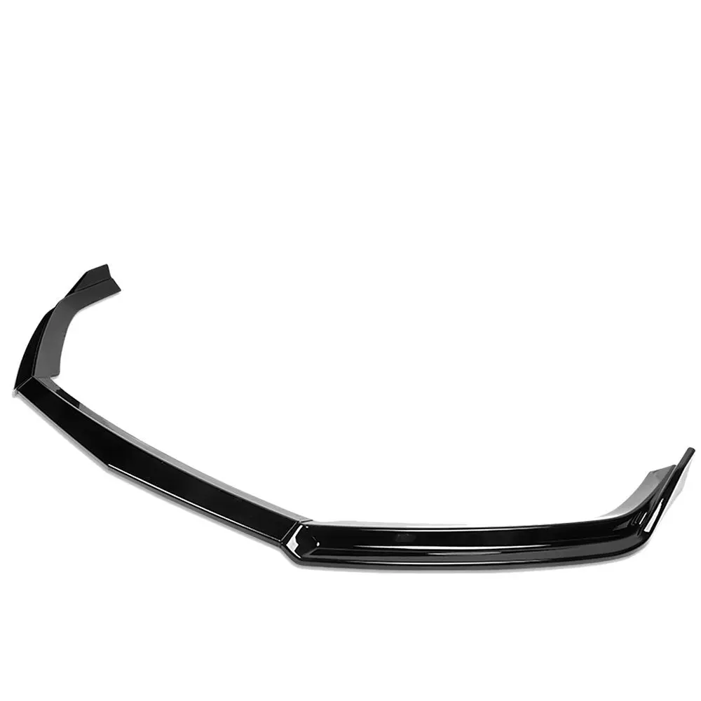 Bfc [Painted Glossy Black] 3Pc Style Front Bumper Lip Wing Diffuser Kit For 15-18 Volkswagen Jetta Facelifted (A6) 1