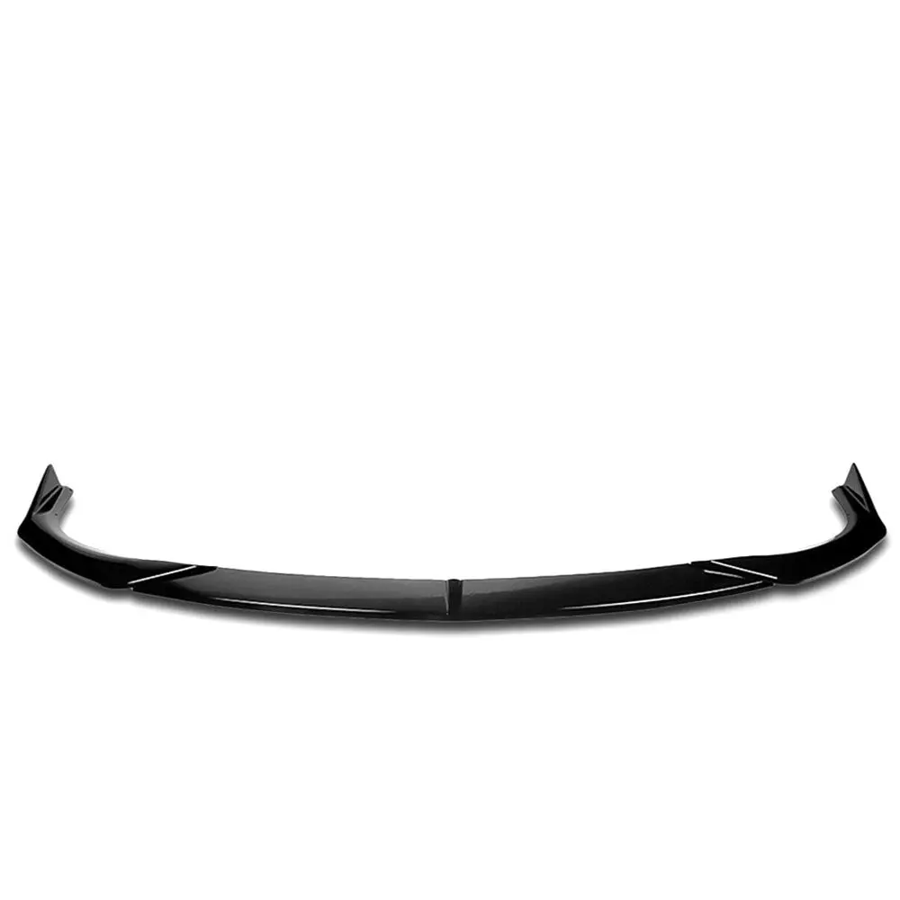 [Painted Gloss Black] Front Bumper Lip Guard Lower Body Kit For 19+ Mazda 3 Bp 1