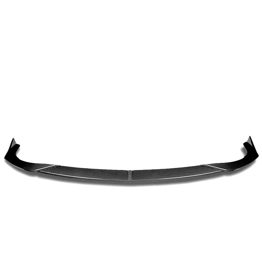 [Carbon Style Look] Front Bumper Lip Guard Lower Body Kit For 19+ Mazda 3 Bp 1