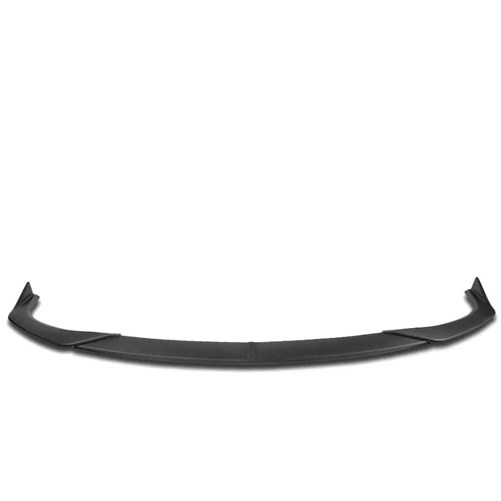 [Matte Black] Front Bumper Lip Chin Wing Guard Lower Body Kit For 19+ Mazda 3 Bp 1
