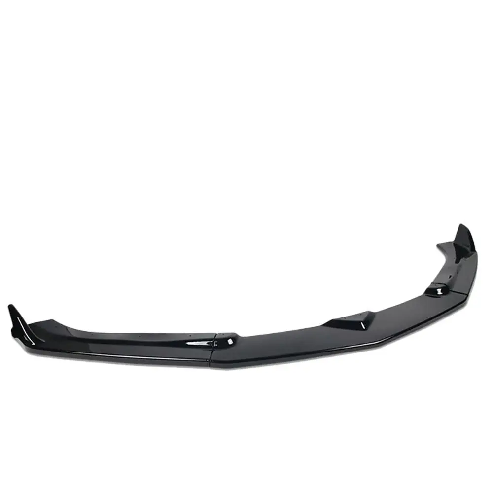 [Painted Gloss Black] Front Bumper Lip Guard Body Kit For 16-18 Camaro Lt Ls Ss 1