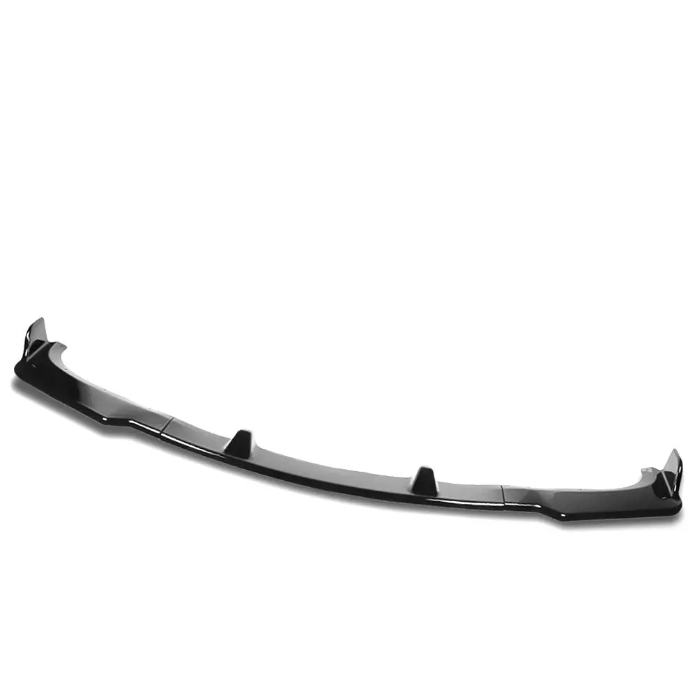 [Painted Gloss Black] Front Bumper Lip Guard For 09-11 Bmw E90 4D 328I 335D 335I 1