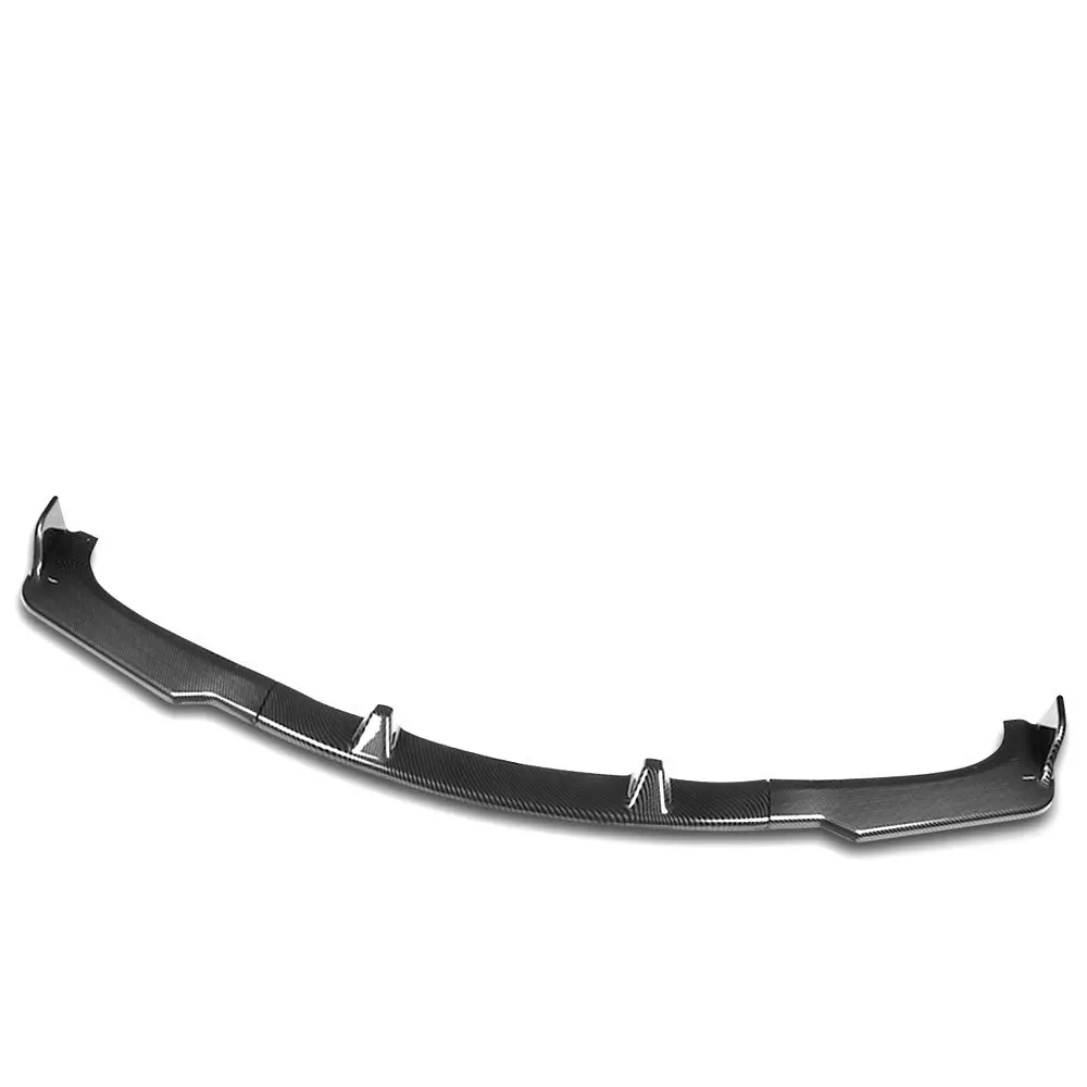 [Carbon Style Look] Front Bumper Lip Guard For 09-11 Bmw E90 4Dr 328I 335D 335I 1