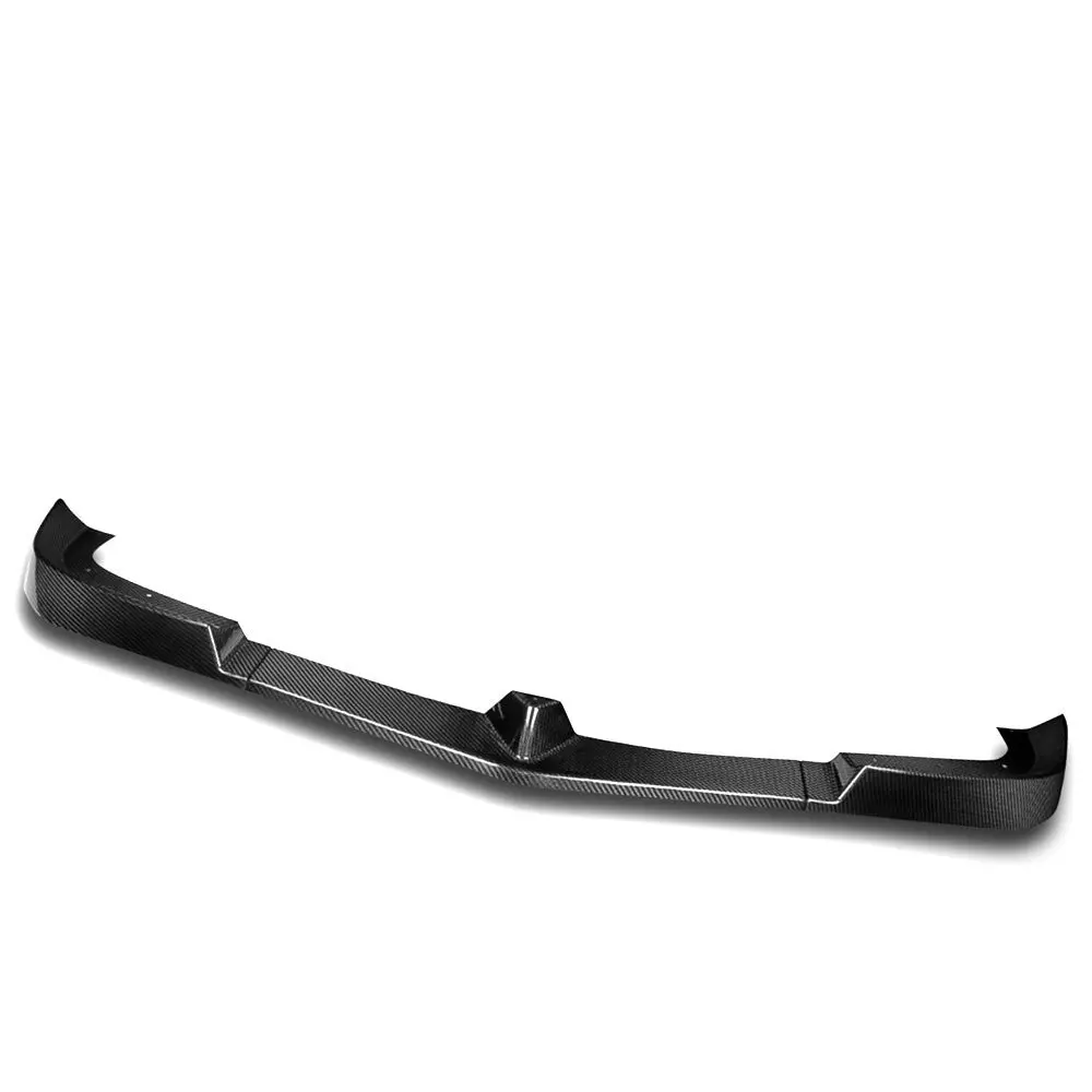 [Real Glossy Carbon Fiber] Front Bumper Lip For 12-14 C-Class W204 Amg/Sport 1