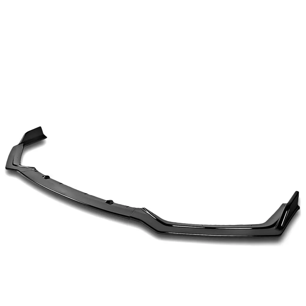 [Painted Gloss Black] Front Bumper Lip Guard For 18+ Infiniti Q50 Sport Trim 1