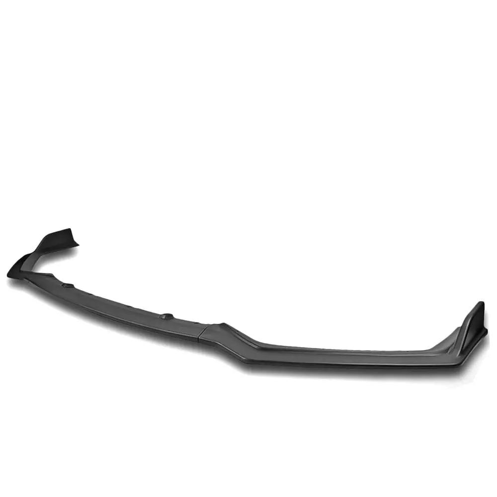 [Matte Black] Front Bumper Lip Guard Body Kit For 18+ Infiniti Q50 Sport Trim 1