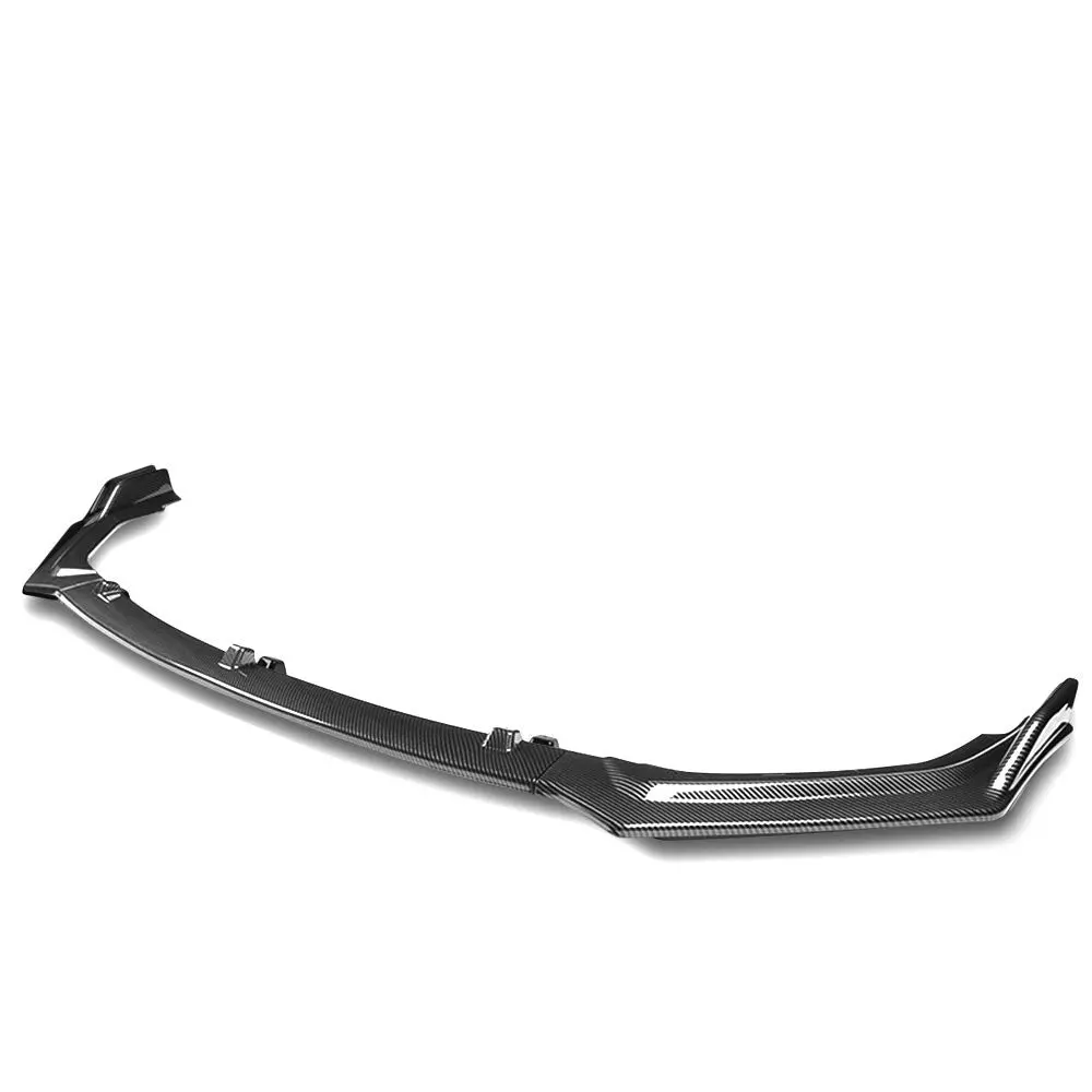[Carbon Style Look] Front Bumper Lip Guard For 18+ Infiniti Q50 Non-Sport Trim 1