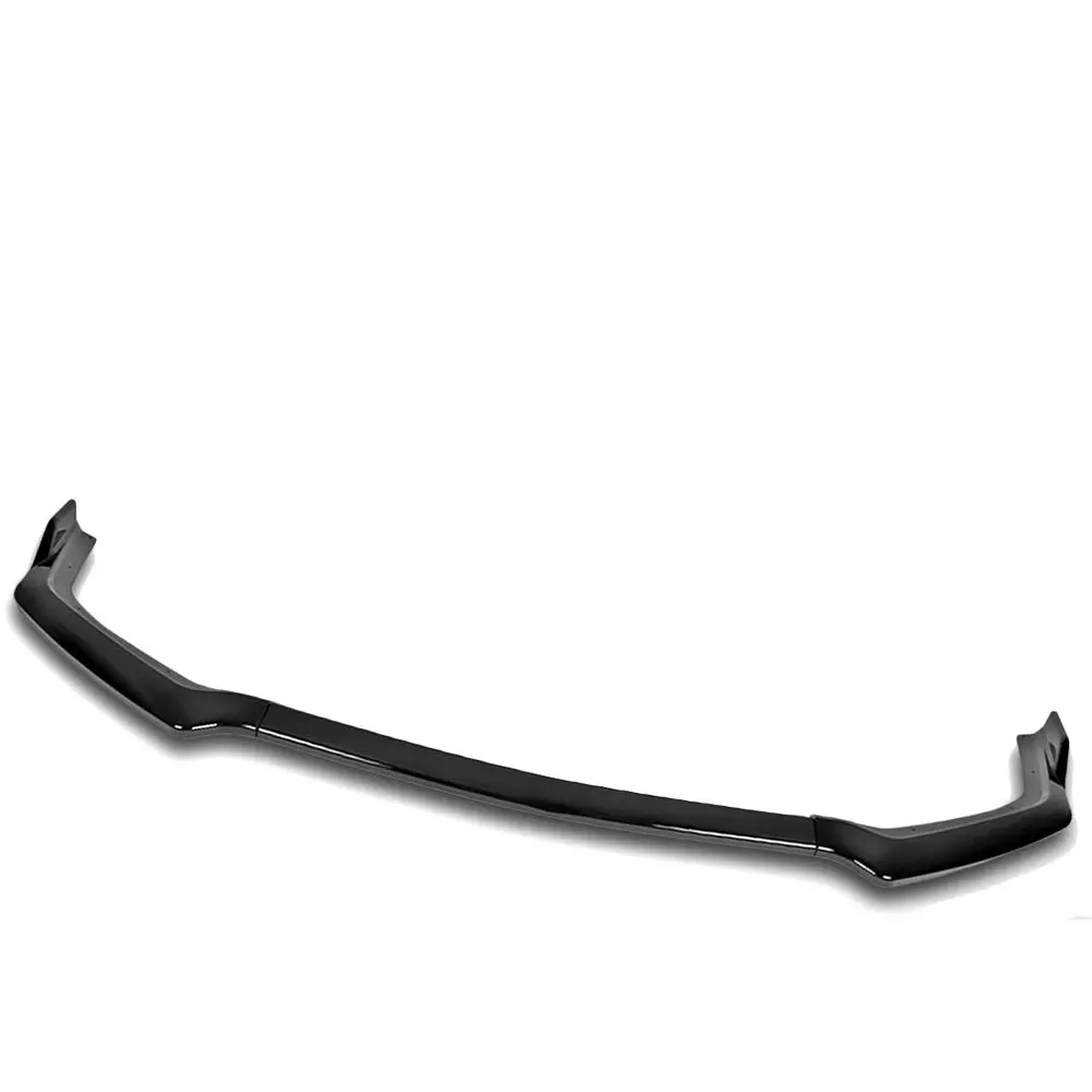 [Painted Gloss Black] Front Bumper Lip Guard Body Kit For 18-20 Ford Mustang 1