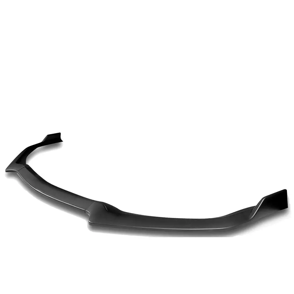[Matte Black] Front Bumper Lip Chin Wing Guard Body Kit For 18-20 Ford Mustang 1