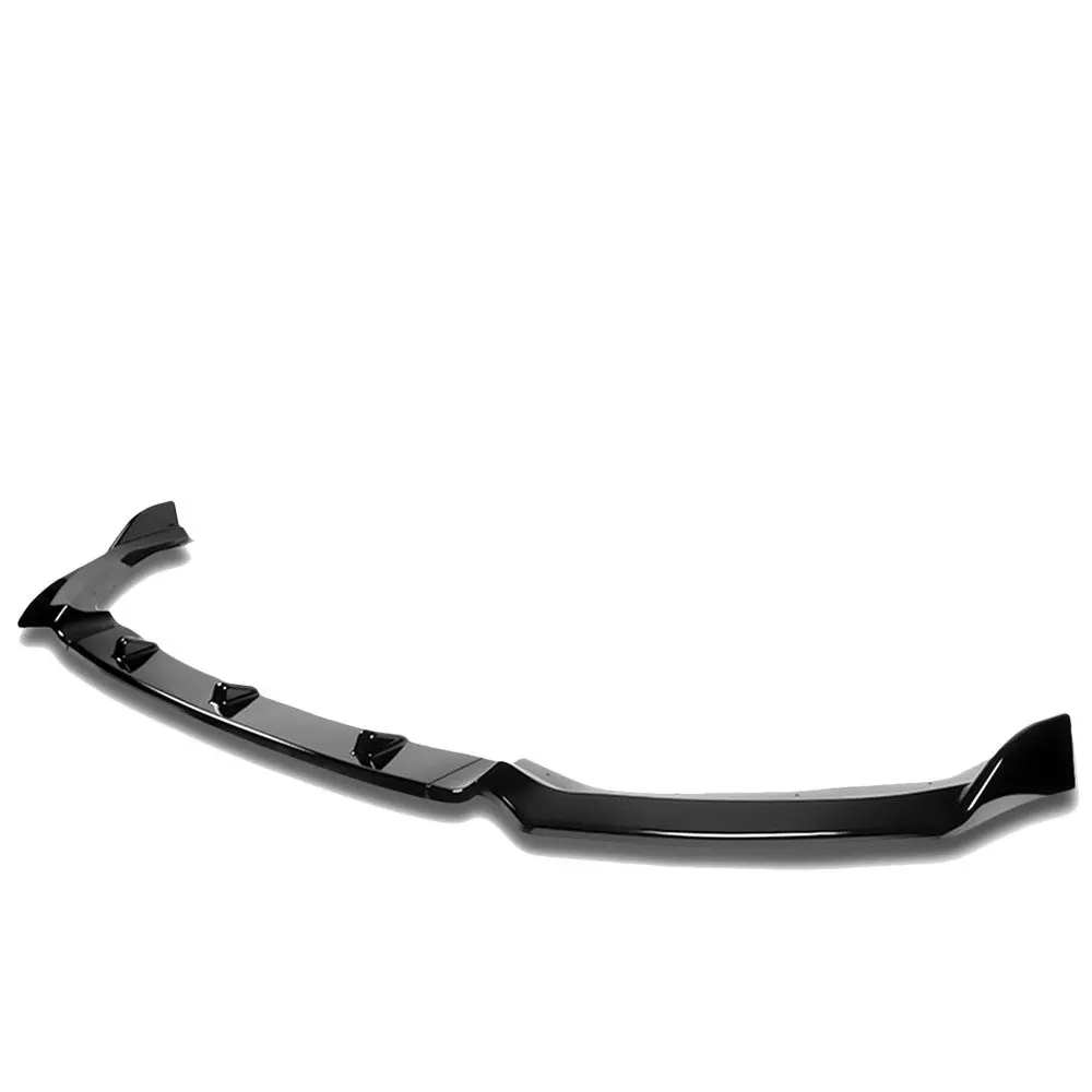 [Painted Gloss Black] Front Bumper Lip For 17-20 Audi A3 S3 Premium Plus/ S-Line 1