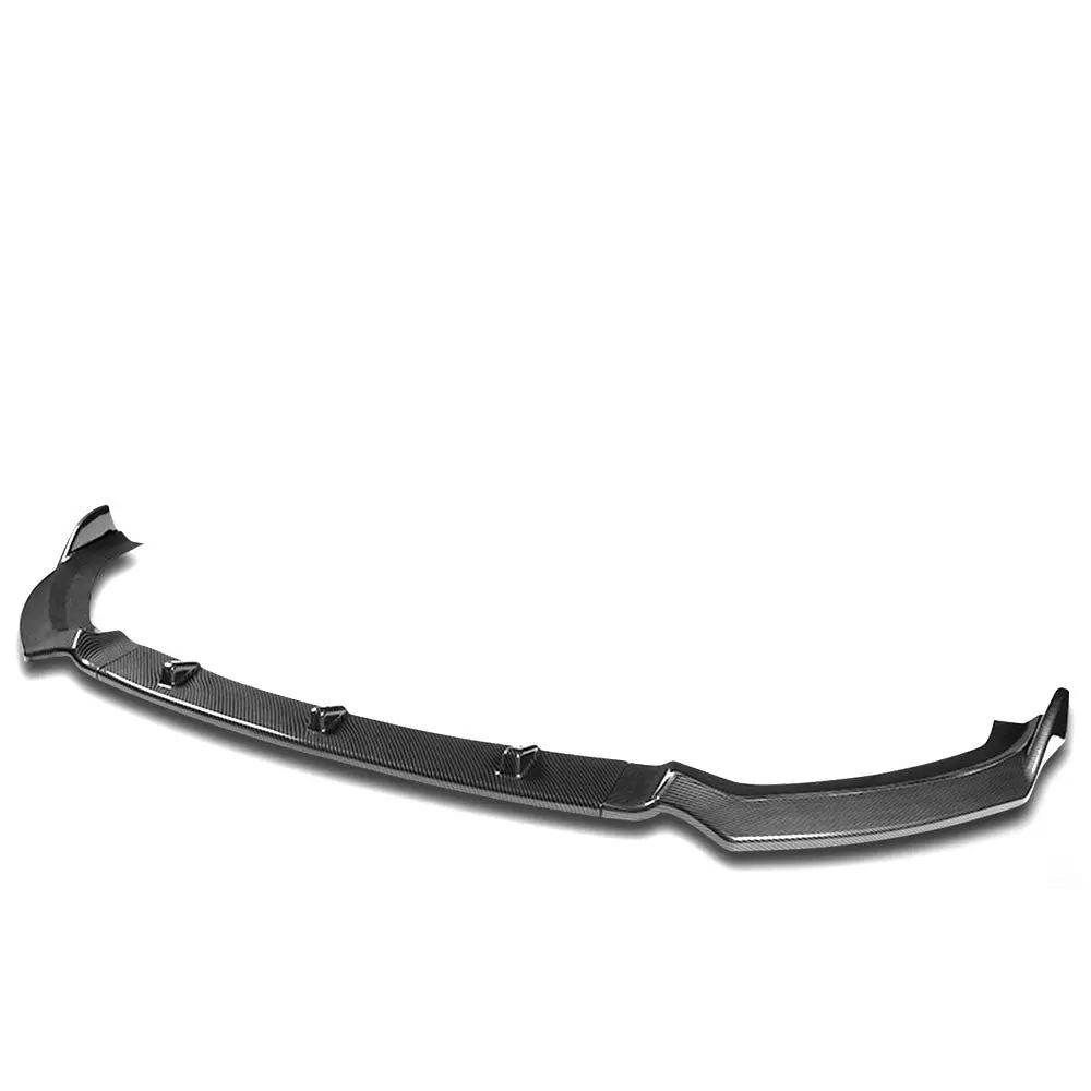 [Carbon Style Look] Front Bumper Lip For 17-20 Audi A3 S3 Premium Plus/ S-Line 1