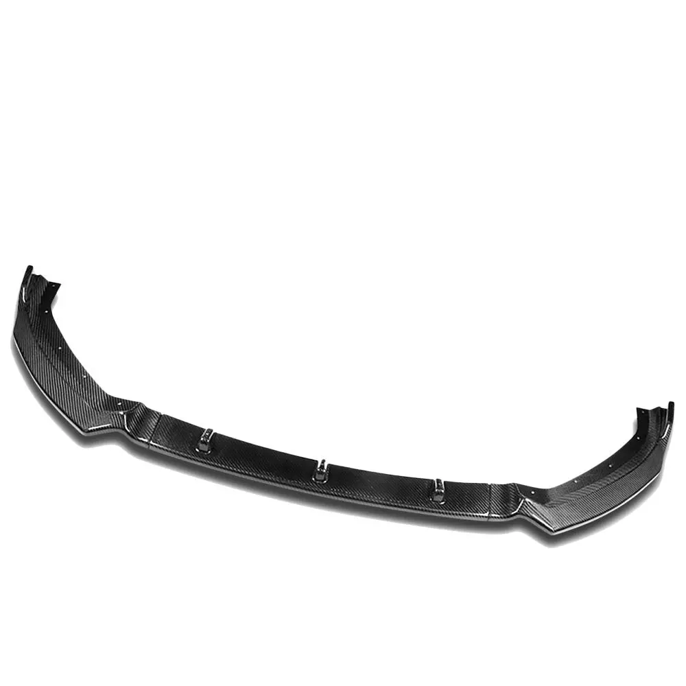 [Real Glossy Carbon Fiber] Front Bumper Lip For 17-20 A3 S3 Premium Plus/ S-Line 1