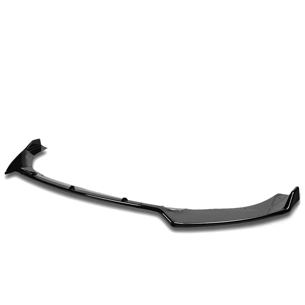 [Painted Gloss Black] Front Bumper Lip Chin Guard For 19-20 Gti/15-19 Golf R Mk7 1