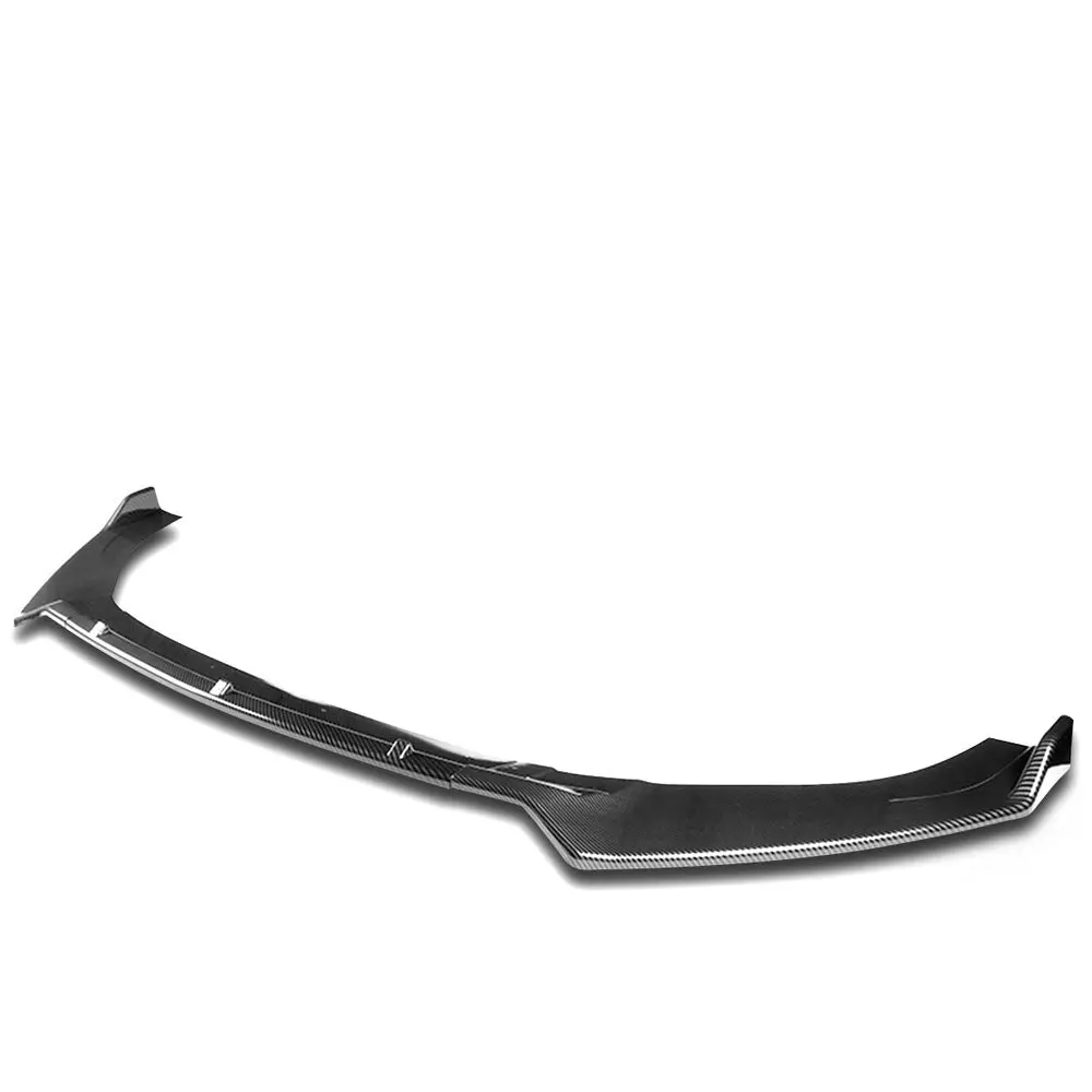 [Carbon Style Look] Front Bumper Lip Chin Guard For 19-20 Gti/15-19 Golf R Mk7 1