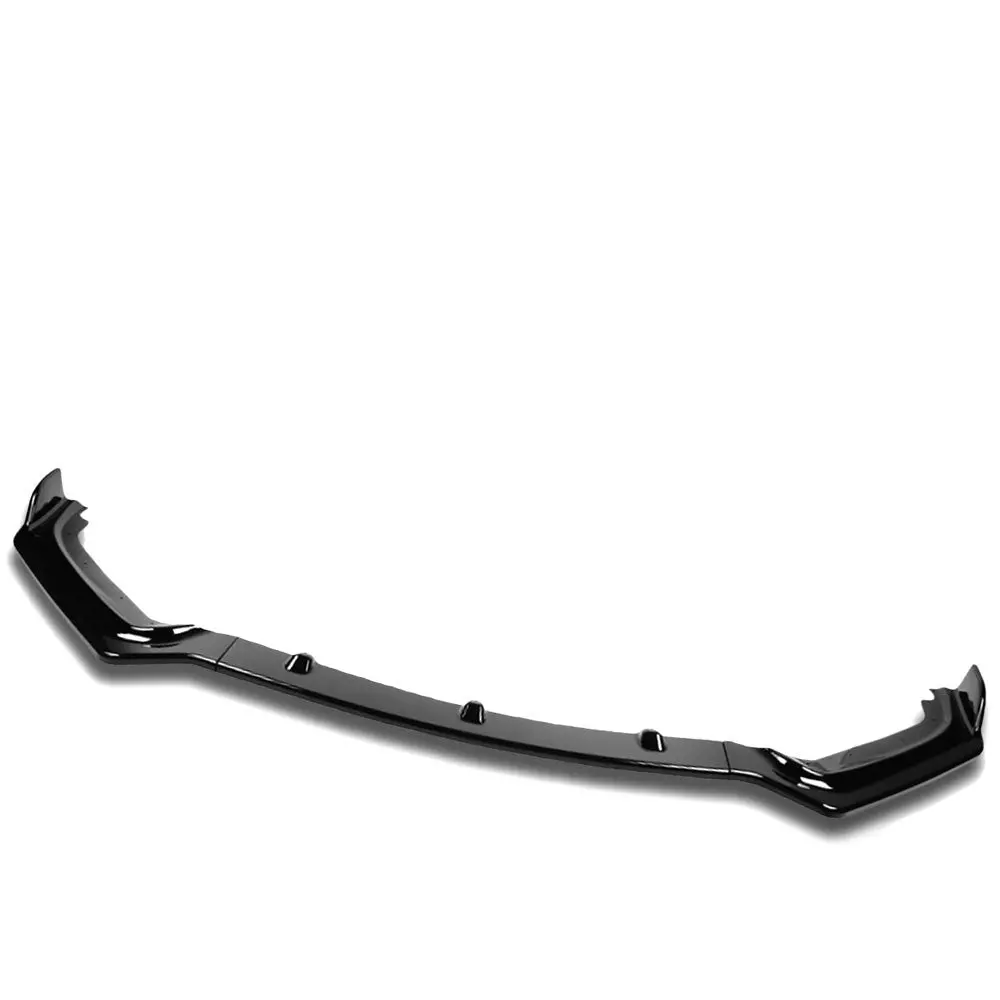 [Painted Gloss Black] Front Bumper Lip Guard Body Kit For 17-20 Infiniti Q60 1