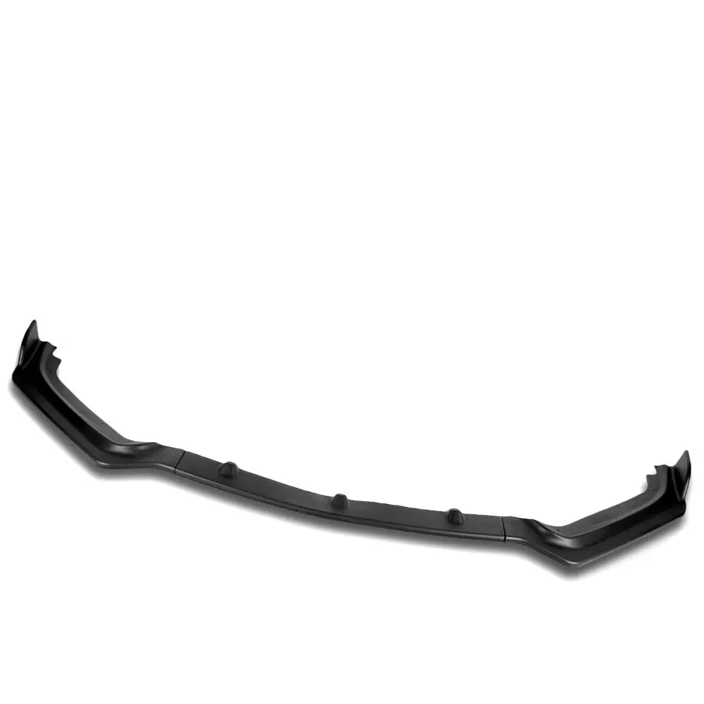 [Matte Black] Front Bumper Lip Chin Wing Guard Body Kit For 17-20 Infiniti Q60 1