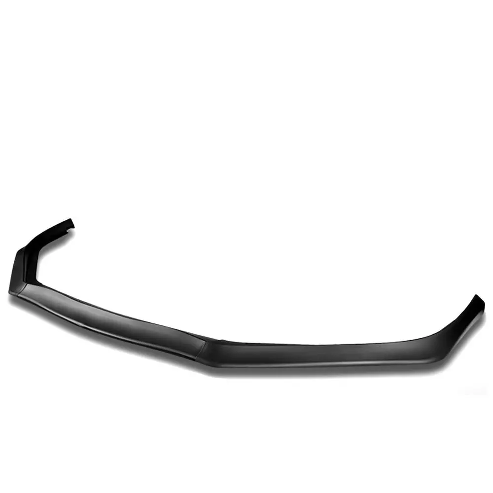 [Matte Black] Front Bumper Lip Chin Wing Guard Body Kit For 13-15 Honda Civic 1