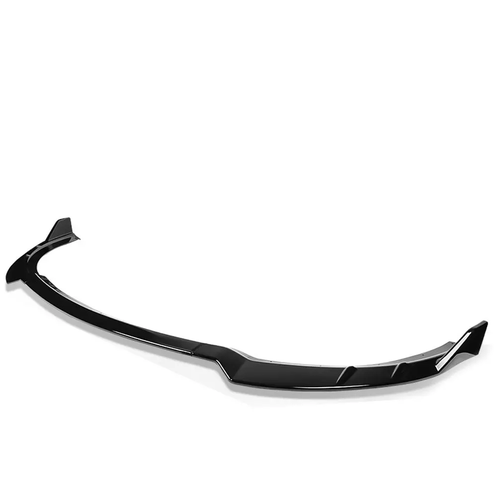 Bfc [Painted Glossy Black] 3Pc Style Front Bumper Lip Wing Diffuser Kit For 15-22 Dodge Charger Facelifted (Ld) 1
