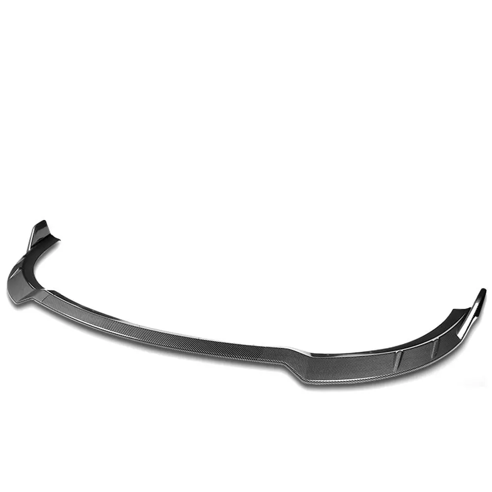 [Carbon Style Look] Front Bumper Lip Chin Guard Body Kit For 15-22 Dodge Charger Ld 1