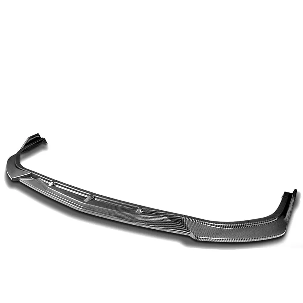 [Carbon Style Look] Front Bumper Lip Chin Guard Body Kit For 20+ Hyundai Sonata 1