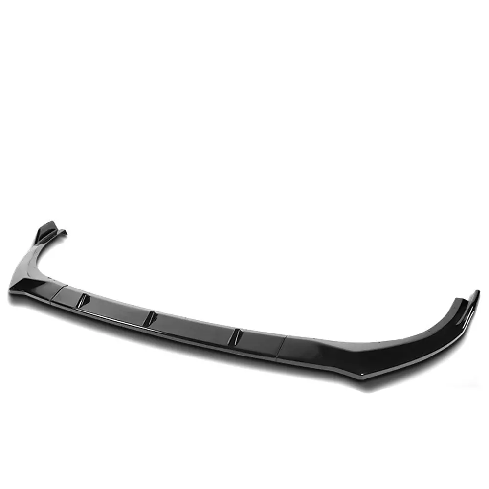 [Painted Gloss Black] Front Bumper Lip Guard Spoiler For 21-22 Hyundai Elantra Cn7 1